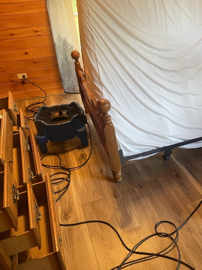 Old Hickory TN bed bug heat treatment in bedroom