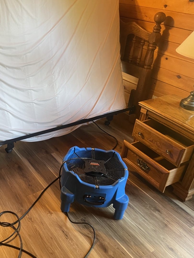 Old Hickory TN bed bug heat treatment in bedroom